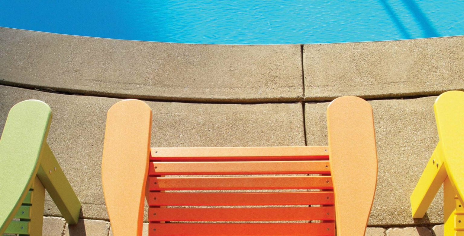 Poly Adirondack chairs