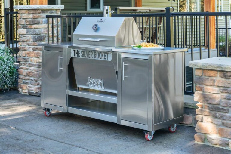 Silver Rocket Grill & Cabinet