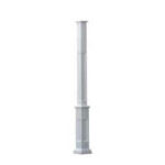 Vinyl Savannah post for pergolas that is 6x6" Top & 8x8" Base