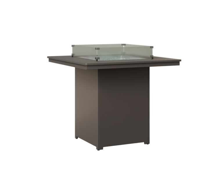 Numa Square Fire Pit – Bar Height