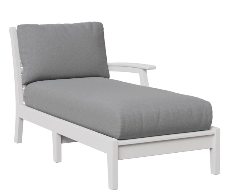 Classic Terrace Arm Chaise Lounge – Left