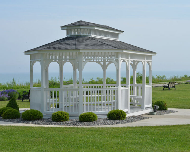Vinyl Oblong Gazebo