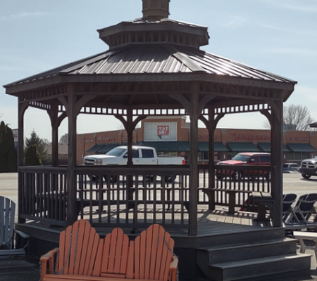 Octagon Wood Gazebo