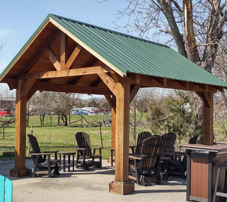 Mesa Cedar Timber Pavilion