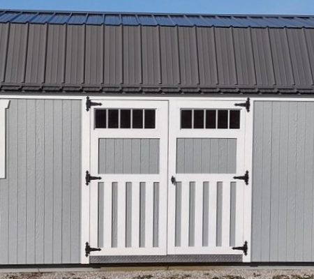12 x 24 Lofted Garden Shed - RMB0003