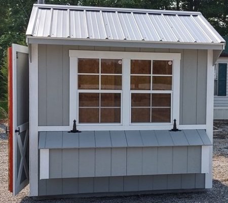Zook Gray Chicken Coop - MMB10141