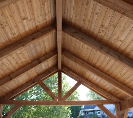 Mesa Timber rafters T&G Sheathing
