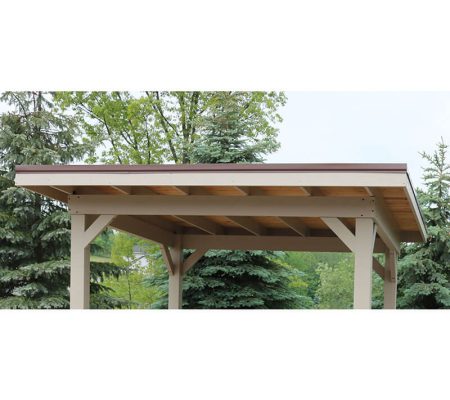 Closed eave beam